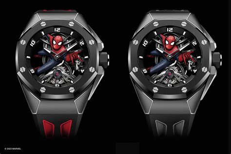 audemars piguet spider man|A First Look At The New Audemars Piguet And Marvel Royal Oak .